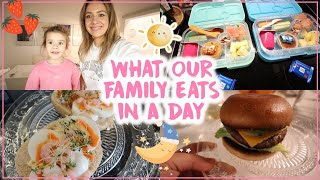 FAMILIEN quotWHAT I EAT IN A DAYquot👨‍👩‍👧‍👦🍝•Familiengerichte•Lunchbox Snacks Abendessen•Maria Castielle [upl. by Rimaa]