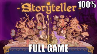 Storyteller 100 Full Gameplay Walkthrough  All Achievements No Commentary [upl. by Bobette343]