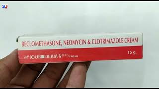 New CurodermN Cream  Beclomethasone Neomycin amp Clotrimazole Cream uses  Curoderm N Cream uses [upl. by Llerihs505]