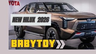 NEW TOYOTA HILUX 2026 COMMING SOON [upl. by Roselani]