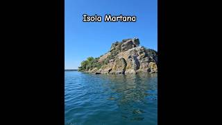 Isola Martana nel lago di Bolsena [upl. by Fairley]