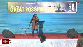 GRACE FOR THE RACE 21 DAYS FASTING AND PRAYERS DAY 17  PASTOR EDEM OWUSU  17072024 [upl. by Cinimmod]