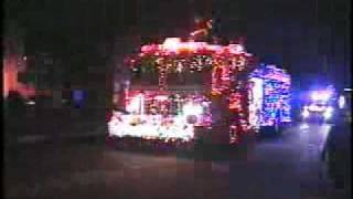 Wallingtonnj FD annual Christmas holiday parade 2 [upl. by Ennoval]