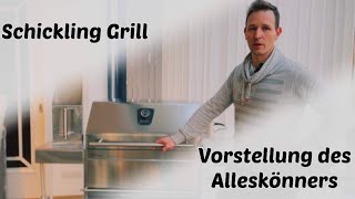 Schickling Premio II Holzkohlegrill  Der Alleskönner [upl. by Ridgley993]