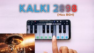 Kalki BGM 🔥 Piano Tutorial [upl. by Swerdna220]