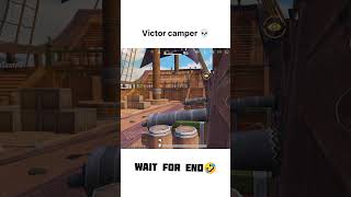 Wait for end 👁 Victor camper 😂 pubgmobile shorts pubgfunny [upl. by Cecily]