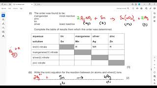 Metals Exercise 2 Question 22 to 23 Cambridge IGCSE O level Chemistry 0620 0971 5070 Lesson 58 h [upl. by Mcnutt]