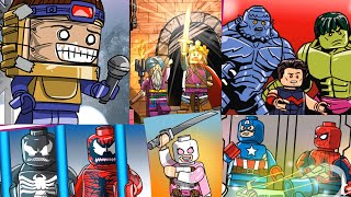 LEGO Marvel Super Heroes 2  All 10 Gwenpool Missions [upl. by Neirad699]