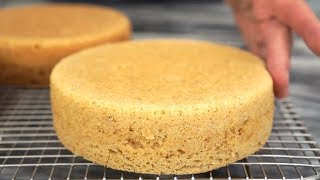 How to Get Flat Cake Layers [upl. by Hodge339]