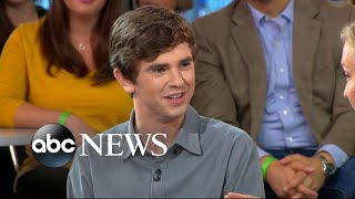 Freddie Highmore dishes on The Good Doctor [upl. by Filemon871]