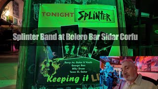 Splinter BAND at Bolero Bar Sidari [upl. by Alegna]