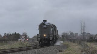 60009s Final Fling to Worcester The Cotswold Venturer 220220 [upl. by Ahsenyl]