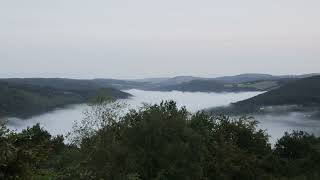 Mist in the Wye valley August 630am [upl. by Pier]