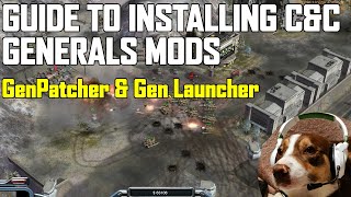 Mod Install Guide for Command and Conquer Generals on Steam  GenPatcher amp GenLauncher [upl. by Nirag]