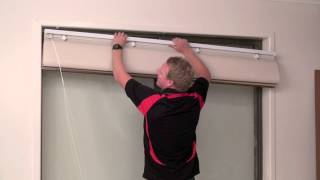 How to Install a Reveal or Recess Fit Roman Blind [upl. by Onitram214]