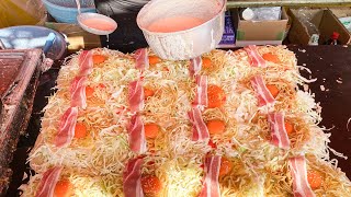 桜祭り広島風お好み焼き屋台 [upl. by Eli500]