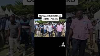 Nyanza Region Key ODM Leaders [upl. by Alimrahs]