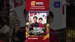 Amazing Indonesia Juara Dunia Football Manager ESport timnasindonesia indonesiabisa [upl. by Englis]