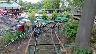 Rodelbaan Worlds oldest roller coaster  OnRide  Attractiepark De Waarbeek NL 2024 [upl. by Treborsemaj]