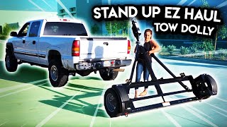 Tow Dolly vs Auto Transport Which is easier to load [upl. by Nnadroj]