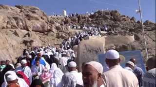 jable rehmat Hazrat Adam Dua Location on the mountain of Makkah 7 April 2013 in Saudi Arabia [upl. by Booma960]