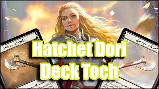 🪓Hatchet Dorinthea Deck Tech🪓 First Impressions  Flesh and Blood TCG [upl. by Erich368]