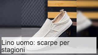 Pantaloni di lino da uomo come abbinarli alle scarpe per lestate e lautunno  Tkanercom [upl. by Elletnohs]