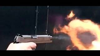 Coonan 357 Magnum firing at 600 framessecond slow motion [upl. by Araes]