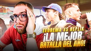 ¿LA MEJOR BATALLA DE FREESTYLE EN EL 2024  TEOREMA VS REPLIK EXHBICIÓN RED BULL BATALLA [upl. by Catarina94]