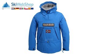 Napapijri Skidoo blue  Ski jacket men  SkiWebShop [upl. by Ymmac295]