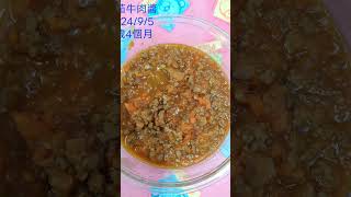 番茄牛肉醬，番茄，牛肉，紅蘿蔔丁，洋蔥丁，檸檬汁一點，醬油，醬油膏，雞粉，胡椒粉，可拌麵拌飯 [upl. by Acinat]