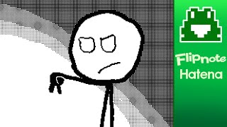 The Dilly dally Ghost  Flipnote Hatena [upl. by Cocke]