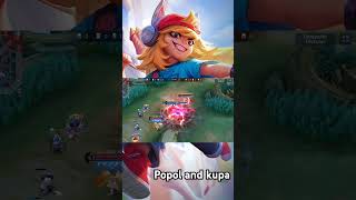 POPOL AND KUPA KILLING SPREE popolandkupa mobilelegends [upl. by Itida]