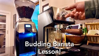 Beginning Barista Tutorial Delonghi ECP3420 and Baratza Virtuoso [upl. by Benisch]