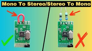 How to convert mono audio to stereo and stereo to mono Stereo and mono kya hai [upl. by Vogeley32]