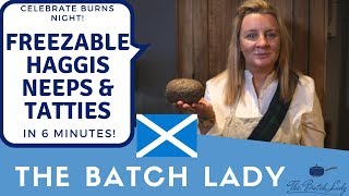 Freezable Haggis Neeps and Tatties in 6 minutes [upl. by Fatimah]