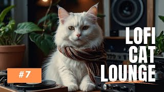 Cozy Vibes with Our Lofi Cat  Lofi Cat Lounge 7 🐾 [upl. by Roxie]