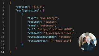 A launch json setting to turn Visual Studio Code into a endtoend web development environment [upl. by Leachim]