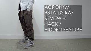 ACRONYM P31ADS RAF REVIEW  HACK  HIDDEN FEATURE [upl. by Priscilla]