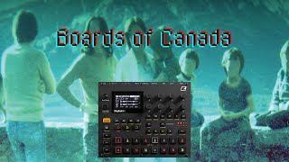 ELEKTRON DIGITAKT 2 Boards of Canada quotAquariusquot [upl. by Elocyn]