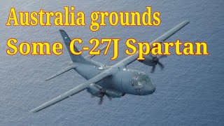 Australia grounds some C27J Spartan aircraft after finding structural cracks [upl. by Tse]