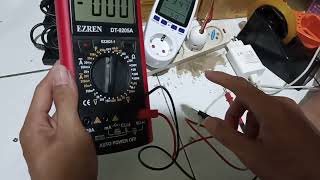 Review Ezren DT9205A Multimeter dibawah 100rb yg saya rekomendasikan [upl. by Nyrmac]