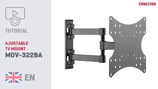 TUTORIAL TV wall mount MOV322BA assembling [upl. by Fauch]