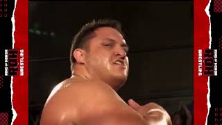 Samoa Joe vs Kenta Kobashi Aired by modern day Roh [upl. by Teferi986]