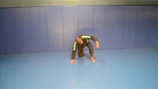 Basic BJJ Front Roll [upl. by Cacie]