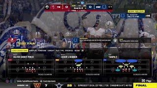 Madden NFL 24 Buccaneers Vs Colts Week 12 PS5 [upl. by Airitac5]