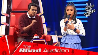 Dulnara Abeygunarathna  Me Rata Mage Rata මේ රට මගේ රට  Blind Auditions [upl. by Ahsenid]