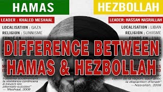 Difference between Hamas And Hezbollah [upl. by Allissa]