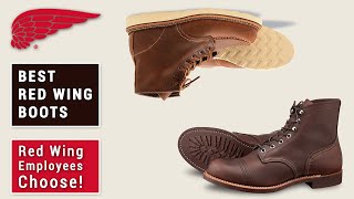 THE 5 BEST RED WING BOOTS according to Red Wing employees [upl. by Onileba]