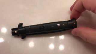 Frank Beltrame Tactical Stiletto Review [upl. by Hgielime]